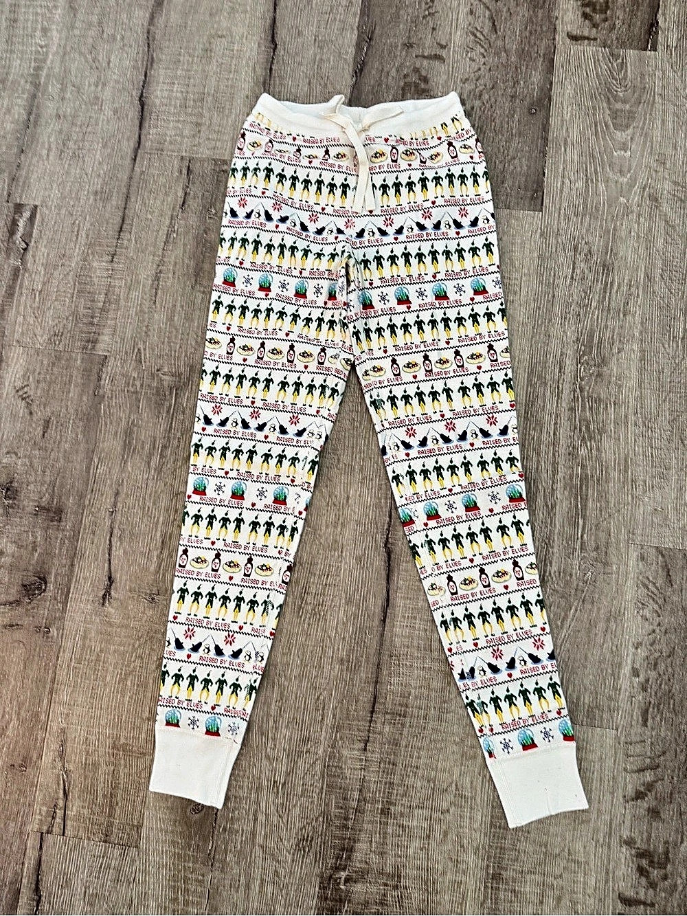 Hanna Andersson x Elf Raised by Elves Holiday Pajama Pants Unisex M